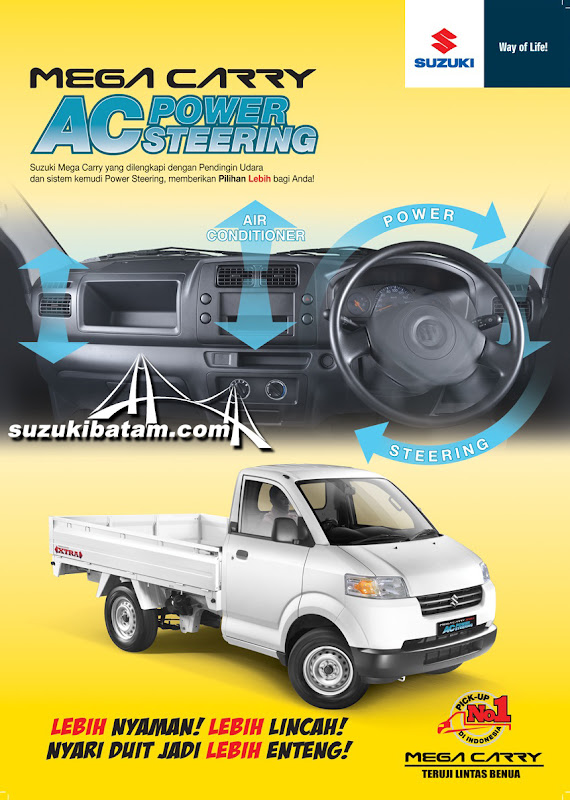 Mega Carry AC Power Steering
